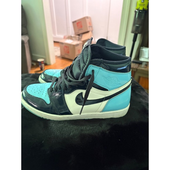 Nike Shoes - Nike Air Jordan 1 Retro High Blue Chill Obsidian Patent Leather CD0461-401